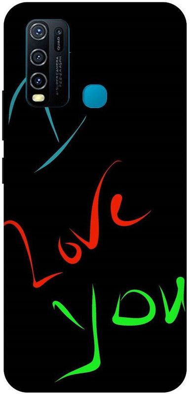 THE NARAYANA COLLECTIONS Back Cover for VIVO Y30- 1938-KUAR,QUEEN,BABY,GIRLS,LOVE  (Multicolor, Hard Case, Pack of: 1)