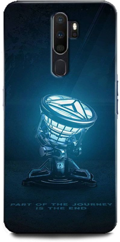 Afterglow Back Cover for OPPO A5 2020  (Blue, Shock Proof, Pack of: 1)