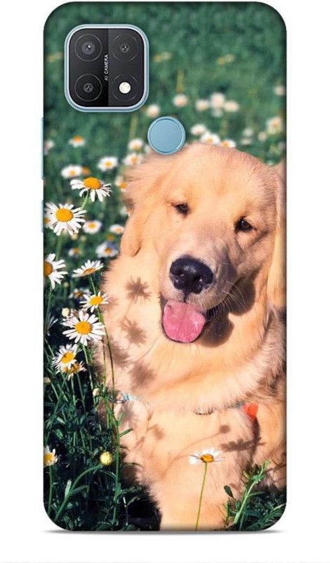 SmashItUp Back Cover for Oppo A15 Dog / Animals / Puppy  (Multicolor, Hard Case)