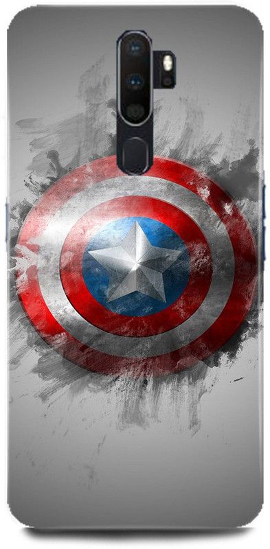 MP ARIES MOBILE COVER Back Cover for OPPO A5 2020, Captain,America,Shield,Avenger,Marvel,Shield,Comic,avengers,end,game,  (Multicolor, Hard Case, Pack of: 1)