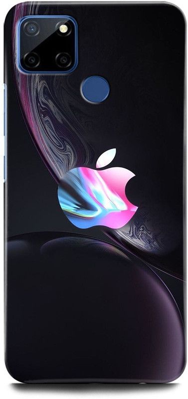 ORBIQE Back Cover for Realme C25 RMX3193 APPLELOGO, APPLESIGN, APPLEEMBLEM  (Multicolor, Hard Case, Pack of: 1)