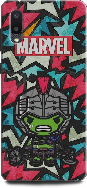 Afterglow Back Cover for SAMSUNG Galaxy M02 HULK, ANGRY HULK, MARVEL, AVENGERS, SUPERHERO, COMIC  (Multicolor, Shock Proof, Pack of: 1)