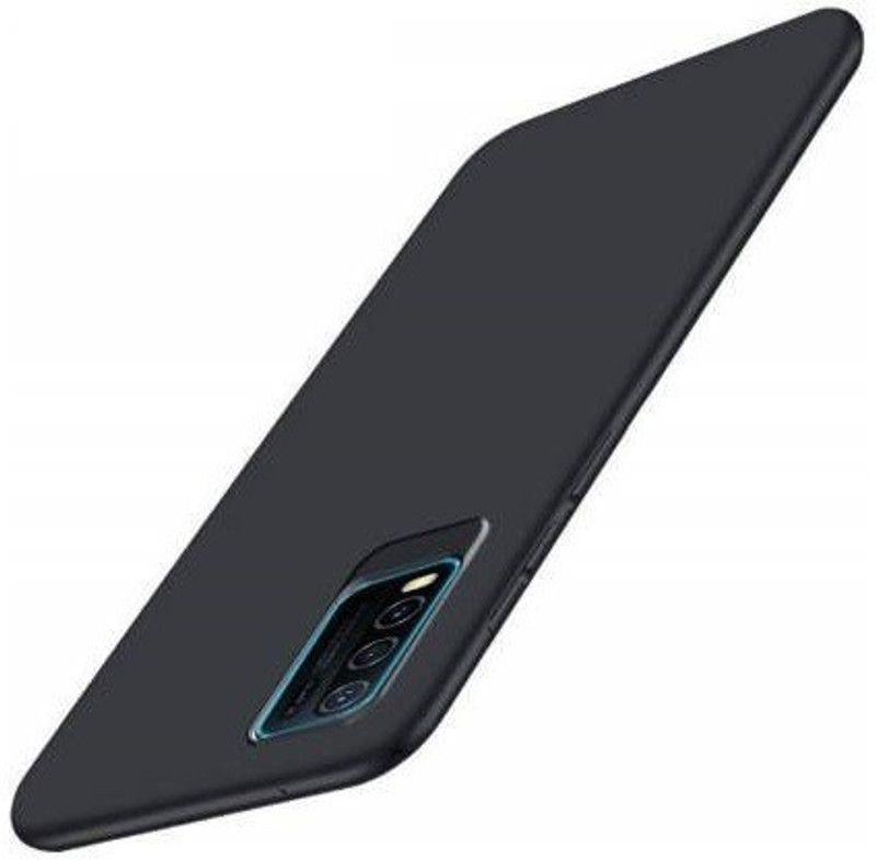 VDAT Back Cover for Vivo Y20i  (Black, Shock Proof, Pack of: 1)