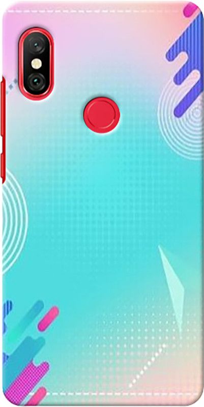 GSSS Back Cover for Mi Redmi Note 6 Pro, Color 1  (Multicolor, 3D Case, Pack of: 1)