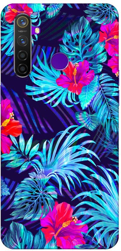 Designer Cover Back Cover for Realme 5, Realme 5s Back Cover  (Multicolor, Grip Case, Silicon)