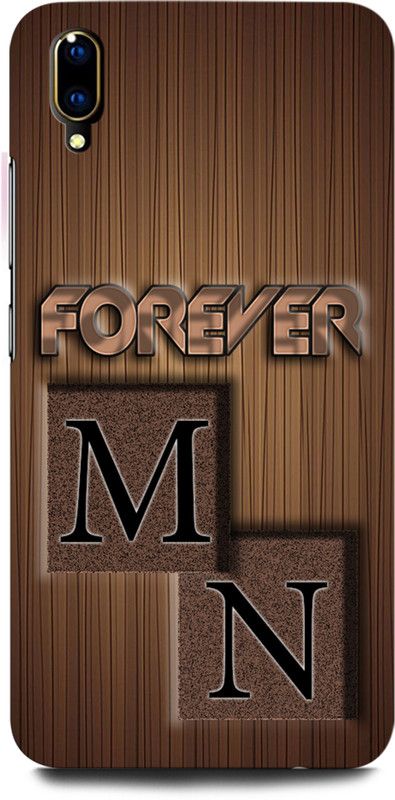 INTELLIZE Back Cover for VIVO V11 Pro MN, M LOVE N, N LOVE M, M LETTER, N LETTER, MN NAME  (Multicolor, Hard Case, Pack of: 1)