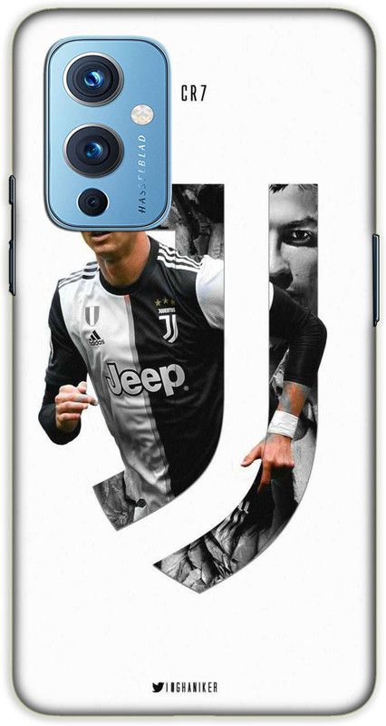 iprinto Back Cover for OnePlus 9 Ronaldo 7 Back Cover  (White, Hard Case, Pack of: 1)