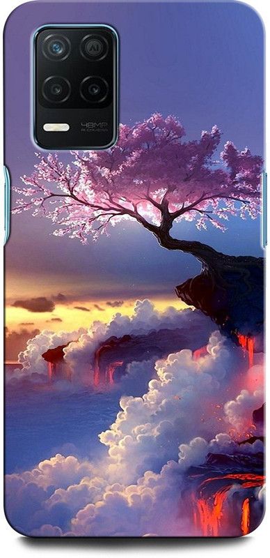 ORBIQE Back Cover for Realme 9 5G NATURE, SKY, TREE, LOVE, HAPPINESS  (Multicolor, Hard Case, Pack of: 1)