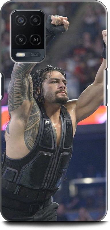 INDICRAFT Back Cover for OPPO A54, CPH2239 ROMAN, REIGNS, BODYBUILDER, MOTIVATION, WORKOUT, SPORTS  (Multicolor, Dual Protection, Pack of: 1)