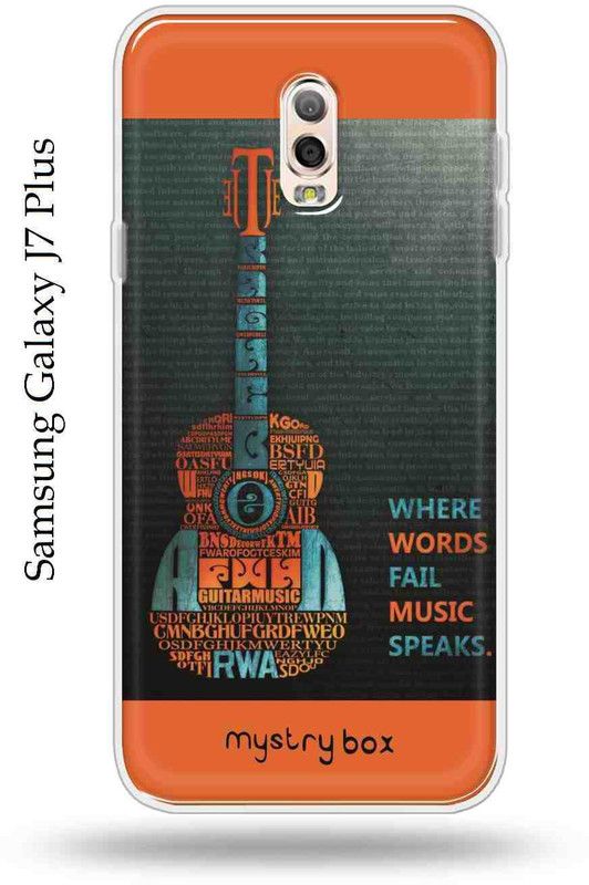 Mystry Box Back Cover for Samsung Galaxy J7 Plus  (Multicolor, Flexible, Pack of: 1)