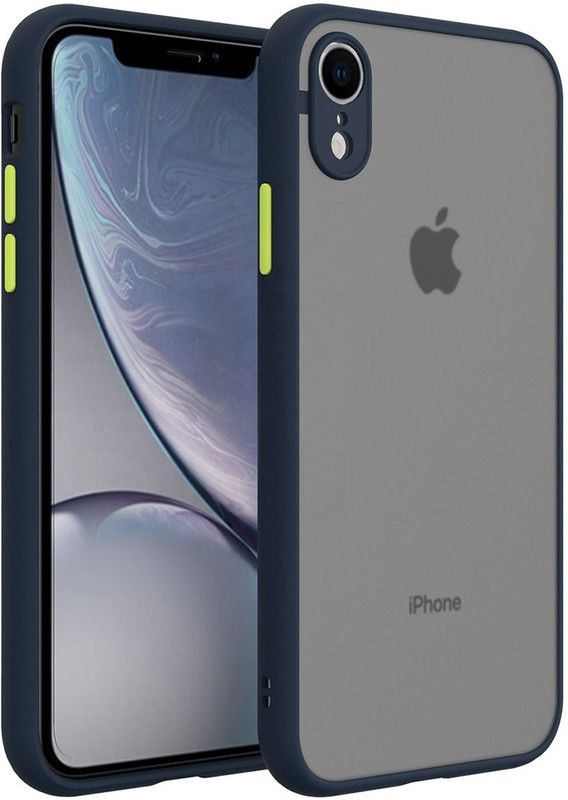 Instyle Back Cover for Apple iPhone XR  (Blue, Grip Case, Pack of: 1)
