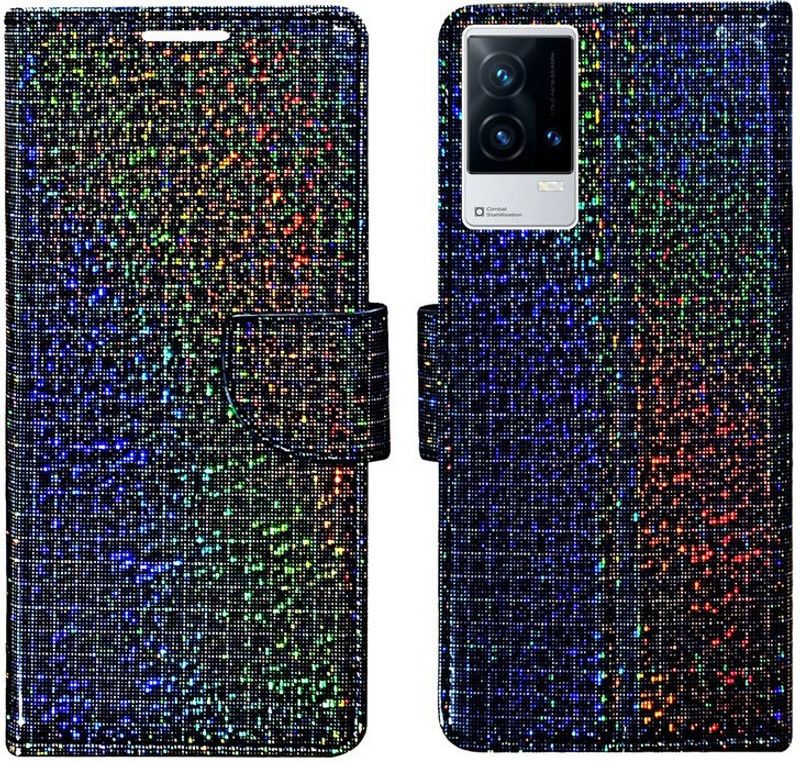 AD Enterprises Flip Cover for IQOO 9 5G 9 (World's First Color Changing Flip Cover)  (Multicolor, Magnetic Case, Pack of: 1)