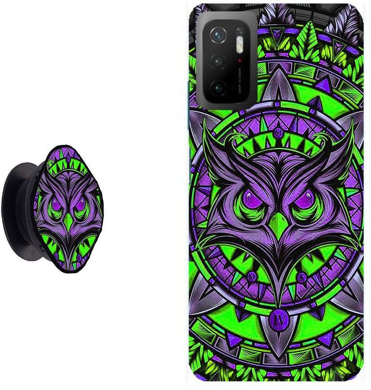 My Swag Back Cover for POCO M3 Pro, POCO M3 Pro 5G, Redmi Note 10T, Redmi Note 10T 5G ( Cases with Holder)  (Multicolor, Cases with Holder, Pack of: 1)