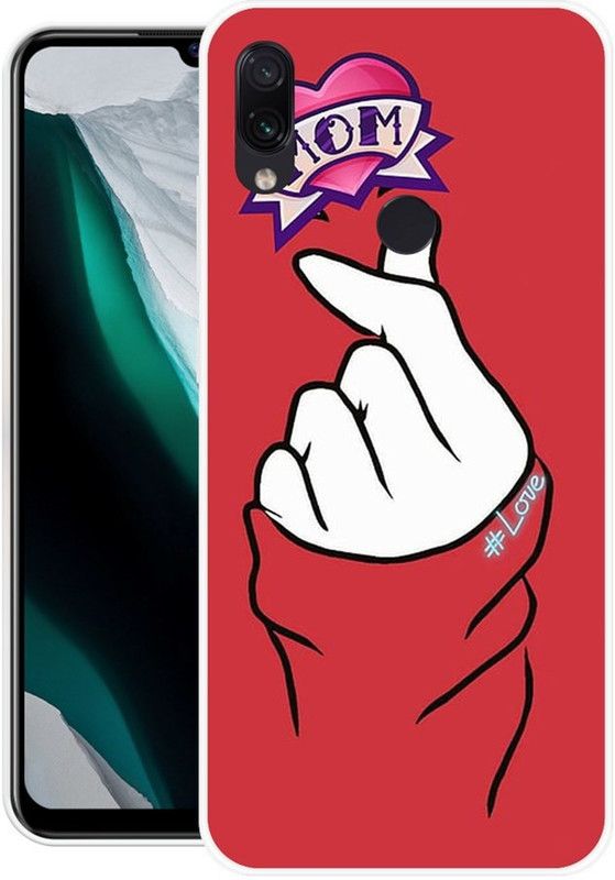 Ghanta Walaj Back Cover for Redmi Note 7 Pro  (Maroon, Flexible, Silicon)