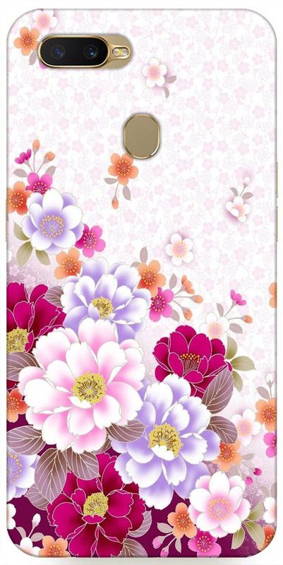 FITCART Back Cover for Oppo A7 Back Cover  (Multicolor, Grip Case, Silicon, Pack of: 1)