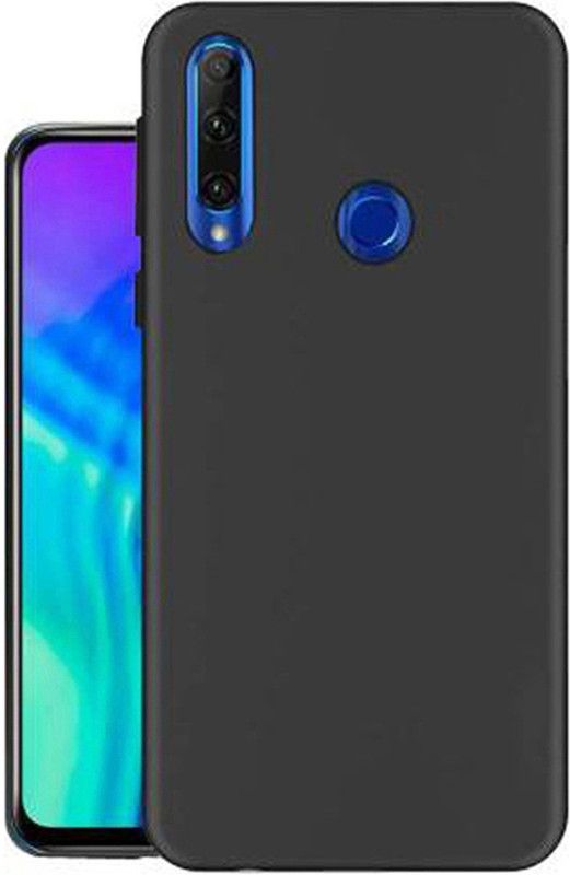 Mobi Socket Back Cover for Honor 10i  (Black, Grip Case, Pack of: 1)