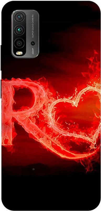 Zaplab Back Cover for Xiaomi Redmi 9 Power,M2010j19si, I Love You R Printed Back Cover  (Multicolor, Hard Case, Pack of: 1)