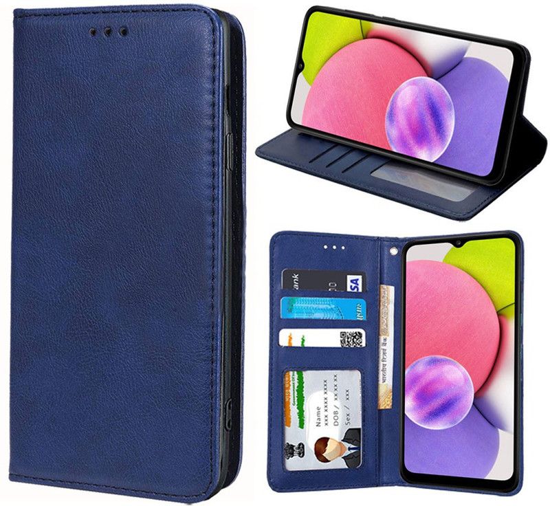 Unistuff Back Cover for Samsung Galaxy A03s  (Blue, Dual Protection, Pack of: 1)