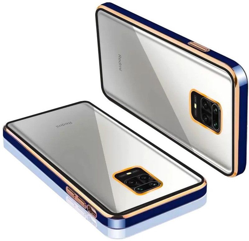 A3sprime Back Cover for Redmi Note 9 Pro  (Blue, Flexible, Pack of: 1)