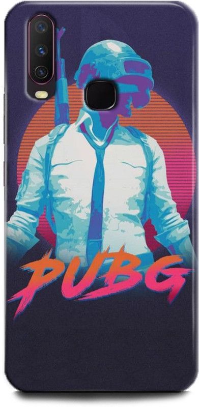 INDICRAFT Back Cover for Vivo Y17, Vivo 1902, Pubg, Printed  (Multicolor, Shock Proof, Pack of: 1)