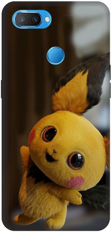 SSMORYA Back Cover for Realme U1 Funny Pikachu Printed Back Cover  (Multicolor, Waterproof, Pack of: 1)