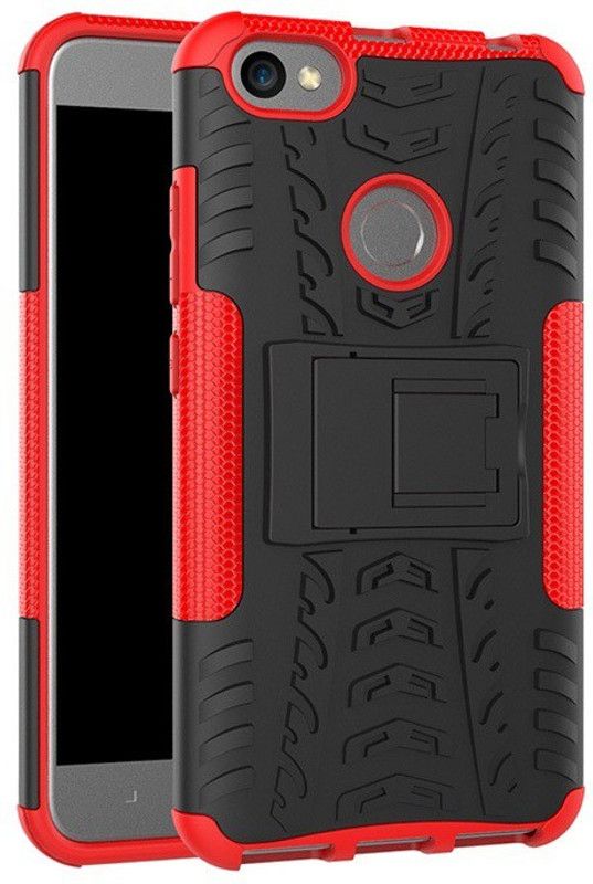 ZIVITE Back Cover for Mi Redmi Note 5A  (Red, Rugged Armor, Pack of: 1)