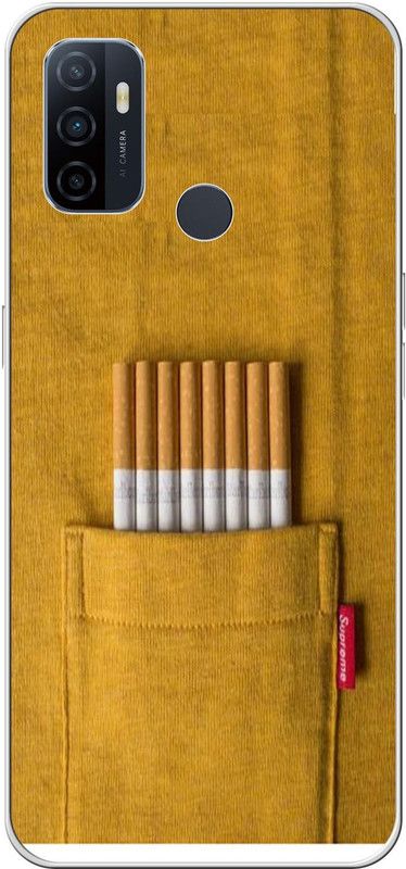 PictoWorld Back Cover for OPPO A33, OPPO A53  (Yellow, Grip Case, Silicon, Pack of: 1)