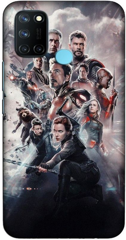 CROKIAN Back Cover for Realme 7i Avengers Back Cover  (Multicolor, Hard Case, Pack of: 1)