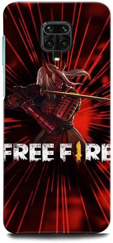 ORBIQE Back Cover for Redmi Note 9 Pro FREEFIRE, JUEGO, GUN, METAL, FIRE, BACKGROUND, GAME, ARMY  (Multicolor, Shock Proof, Pack of: 1)