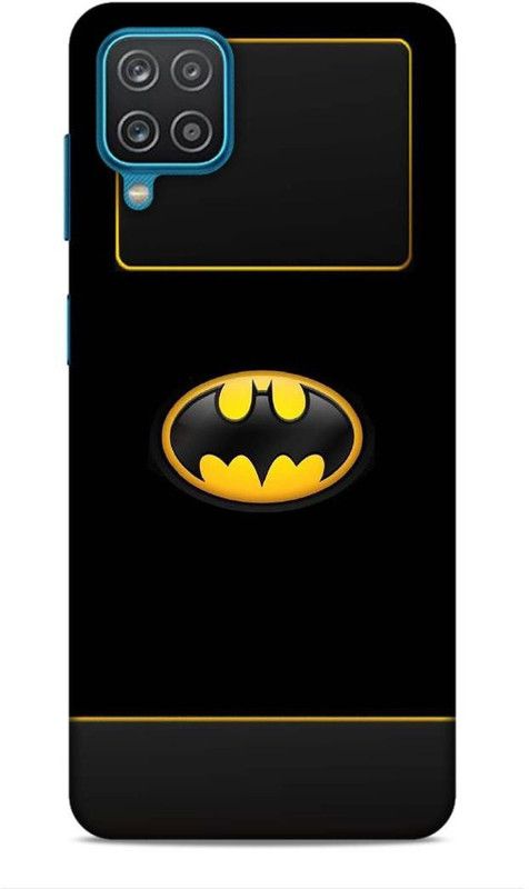 Coverland Back Cover for Samsung Galaxy M12  (Black, Yellow, Pack of: 1)