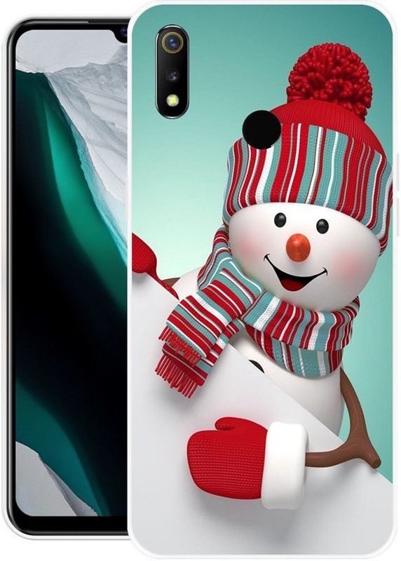 MUSKAY Back Cover for Realme 3, Realme 3i  (Multicolor, Grip Case, Silicon, Pack of: 1)
