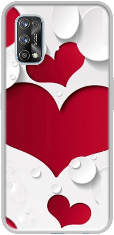 Casotec Back Cover for Realme 7 Pro  (Multicolor, Flexible, Silicon, Pack of: 1)