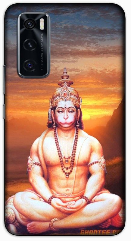 CROKIAN Back Cover for ViVO V20 SE Hanuman Back Cover  (Multicolor, Hard Case, Pack of: 1)