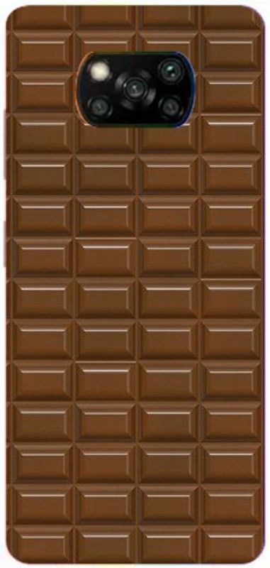 Fanny Back Cover for Poco X3 Pro  (Brown, Hard Case)