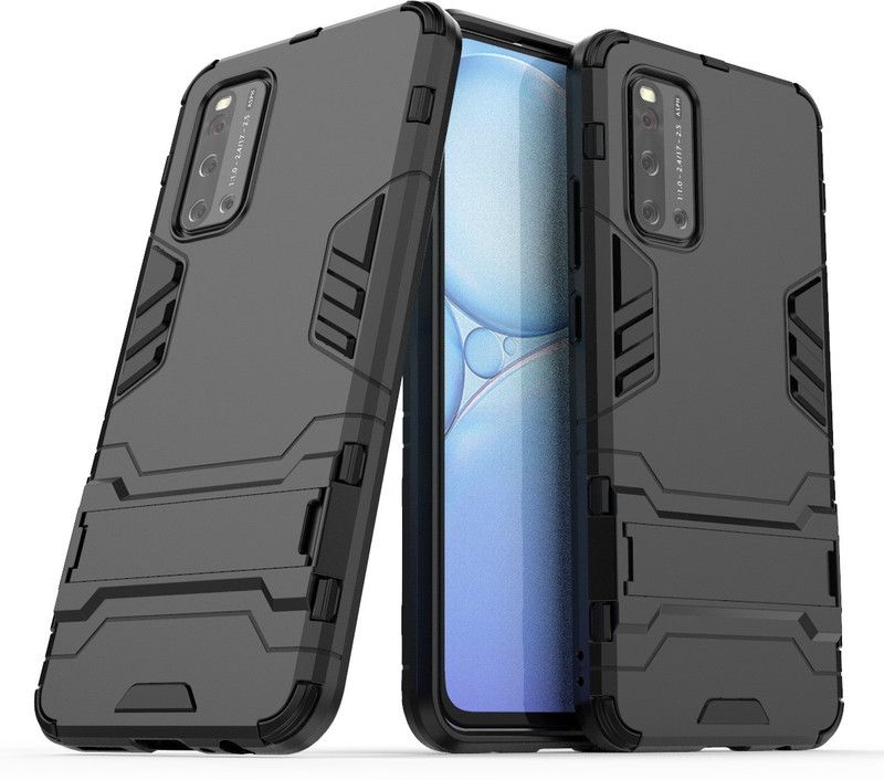 Mobile Mart Back Cover for Vivo V19  (Black, Shock Proof, Pack of: 1)