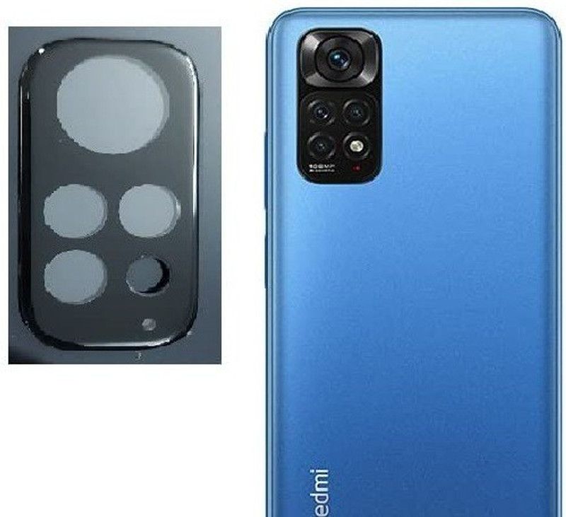 ELEF Back Camera Lens Glass Protector for Poco X4 Pro Premium Quality Anti Scratch Camera Lens Protector Glass  (Pack of: 1)