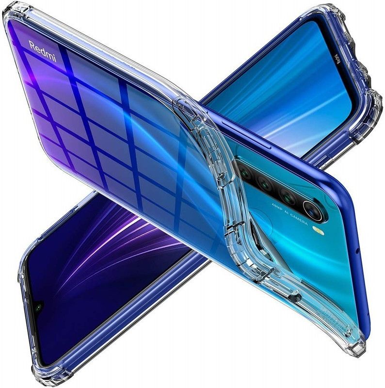 Phone Back Cover Bumper Case for Realme 5s, Oppo Realme 5s  (Transparent, White, Grip Case, Pack of: 1)