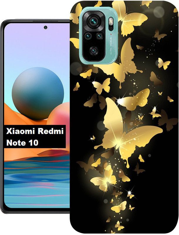 Anami Back Cover for Xiaomi Redmi Note 10  (Multicolor, Dual Protection, Silicon, Pack of: 1)