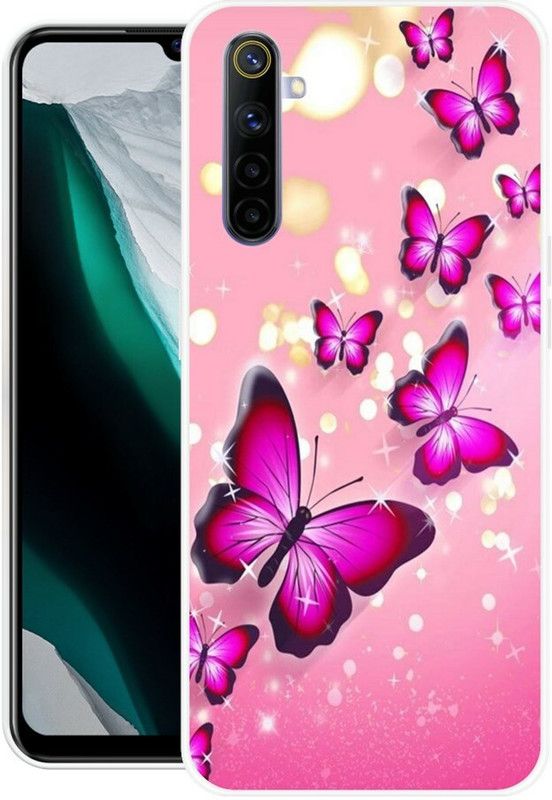 AWSALE Back Cover for Realme 6  (Multicolor, Flexible, Silicon)