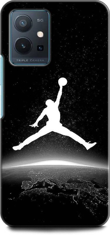 Wall Art Back Cover for Vivo Y75 (5G) NIKE, NIKE LOGO, TROPICAL, FLORAL, DESIGN, COOL, AIRJORDAN  (Multicolor, Dual Protection, Pack of: 1)