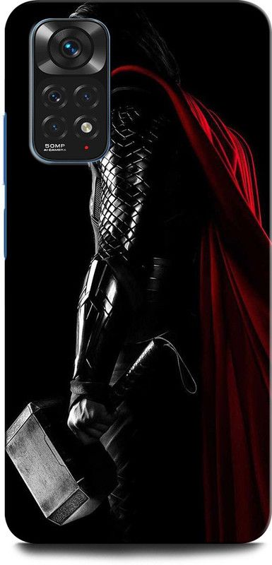GRAFIQE Back Cover for REDMI Note 11 Pro AVENGERS, AVENGERS LOGO, MARVEL, AVENGER, THOR, IRON MAN  (Multicolor, Shock Proof, Pack of: 1)