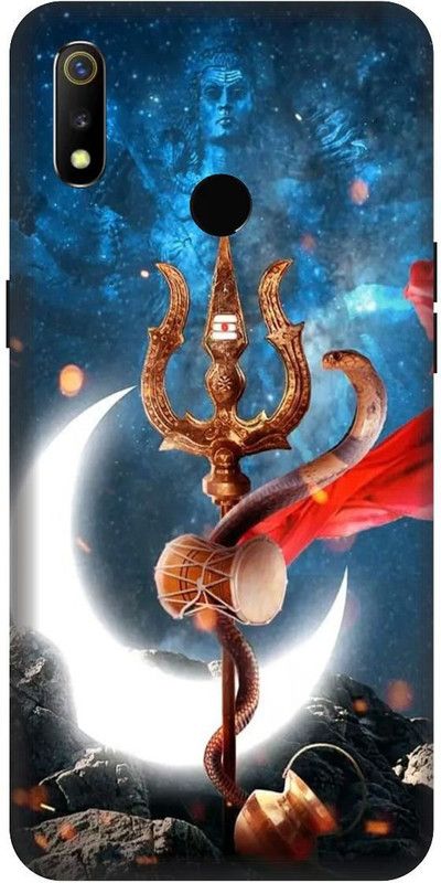 PRINTEDGE Back Cover for Realme 3 Pro  (Multicolor, Pack of: 1)