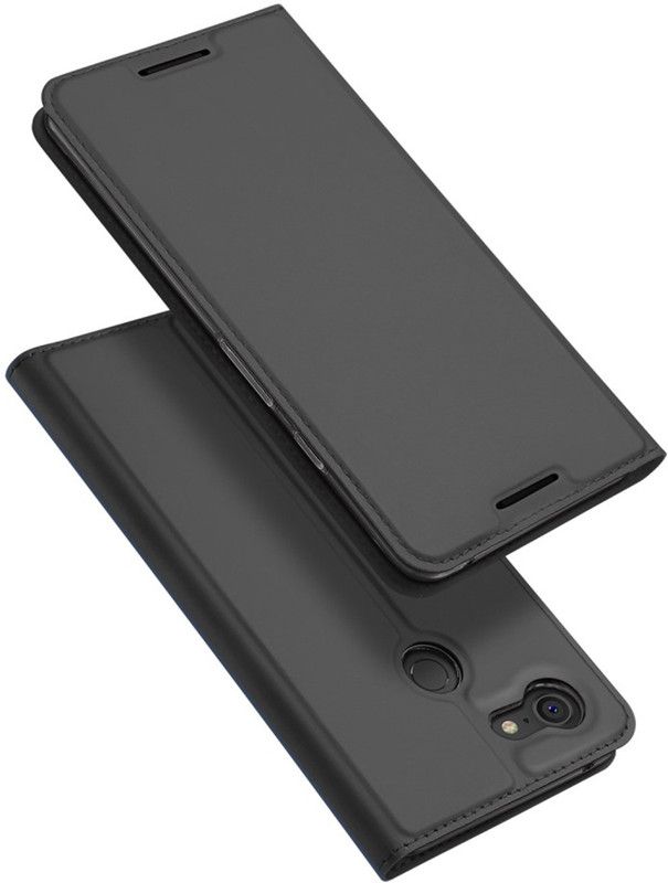 Kapa Flip Cover for Google Pixel 3 XL  (Black, Pack of: 0)
