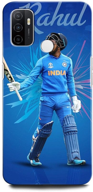 ORBIQE Back Cover for OPPO A33 CPH2137 KL RAHUL, INDIA, CRICKET, PLAYER, SPORTS, CAPTAIN  (Multicolor, Hard Case)
