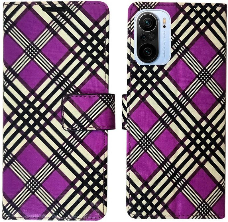 Dhar Flips Flip Cover for MI 11X in High Quality  (Purple, Pack of: 1)