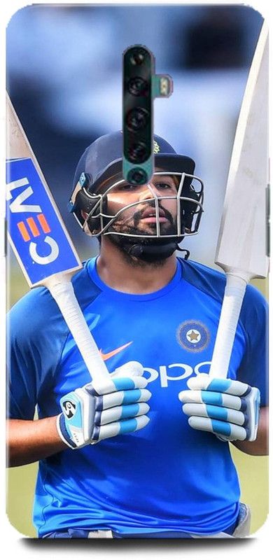 MP ARIES MOBILE COVER Back Cover for OPPO Reno2 F, Rohit,sharma,india,team,mumbai,indians,  (Multicolor, Hard Case, Pack of: 1)