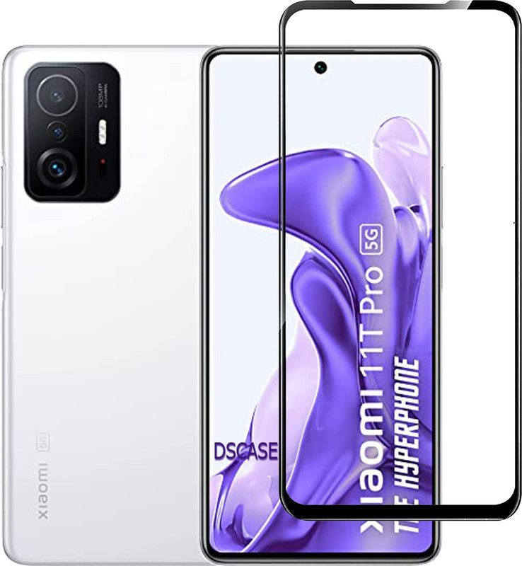 DSCASE Tempered Glass Guard for Xiaomi 11T Pro, Redmi 11T Pro, Mi Redmi 11t pro, Xiaomi 11T Pro 5G  (Pack of 1)