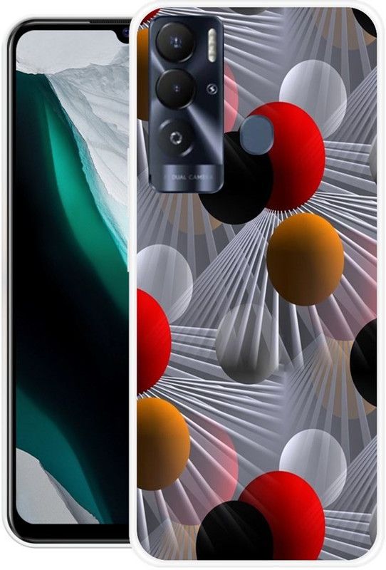 Pedimore Back Cover for Tecno Pova Neo  (Multicolor, Grip Case, Silicon)
