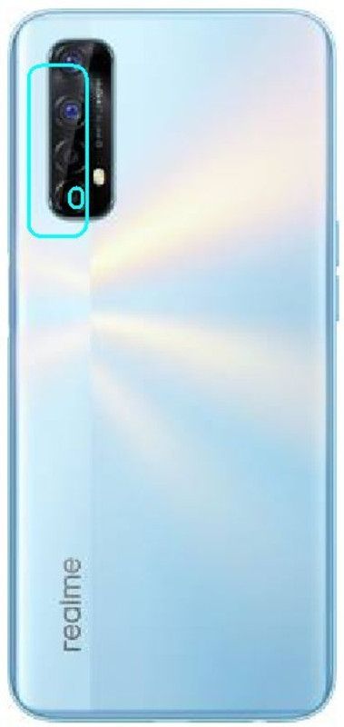 HEAVIN Back Camera Lens Glass Protector for Realme 7  (Pack of: 1)