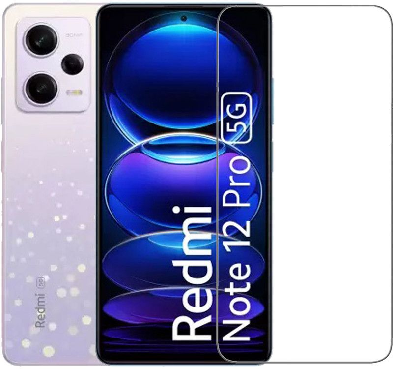 INFINITYWORLD Tempered Glass Guard for REDMI Note 12 Pro 5G  (Pack of 1)